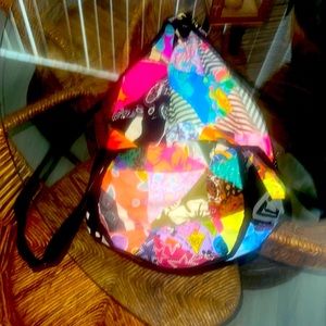 🌹PRICE FIRM! Ron Jon Down Under Surf Shop Handmade Backpack Colorful Materials!